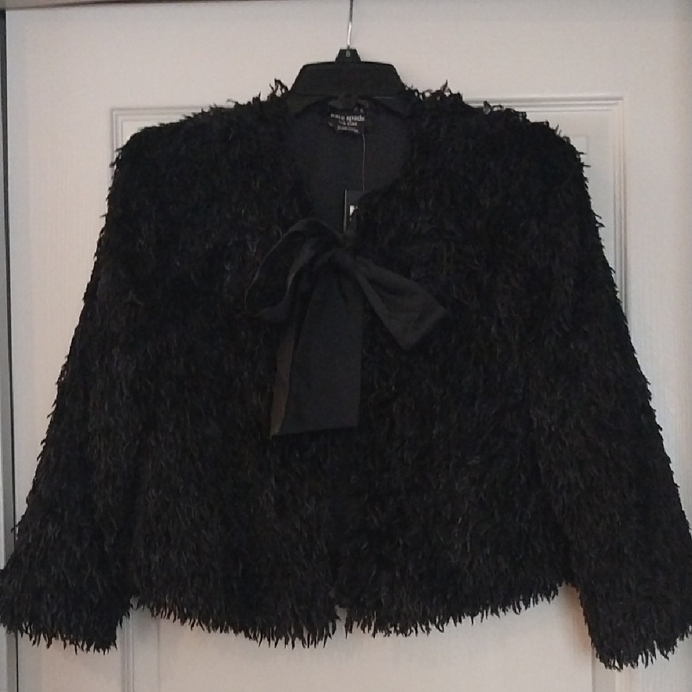 Chico's Black Teddy Jacket